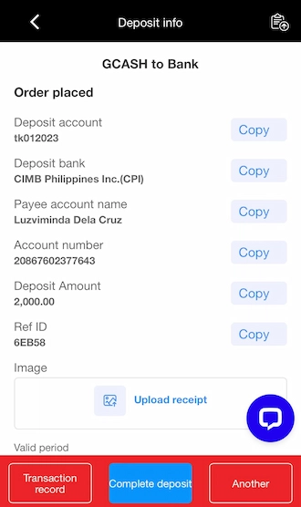Step 3: Members please open your GCash application and copy this information to pay. 